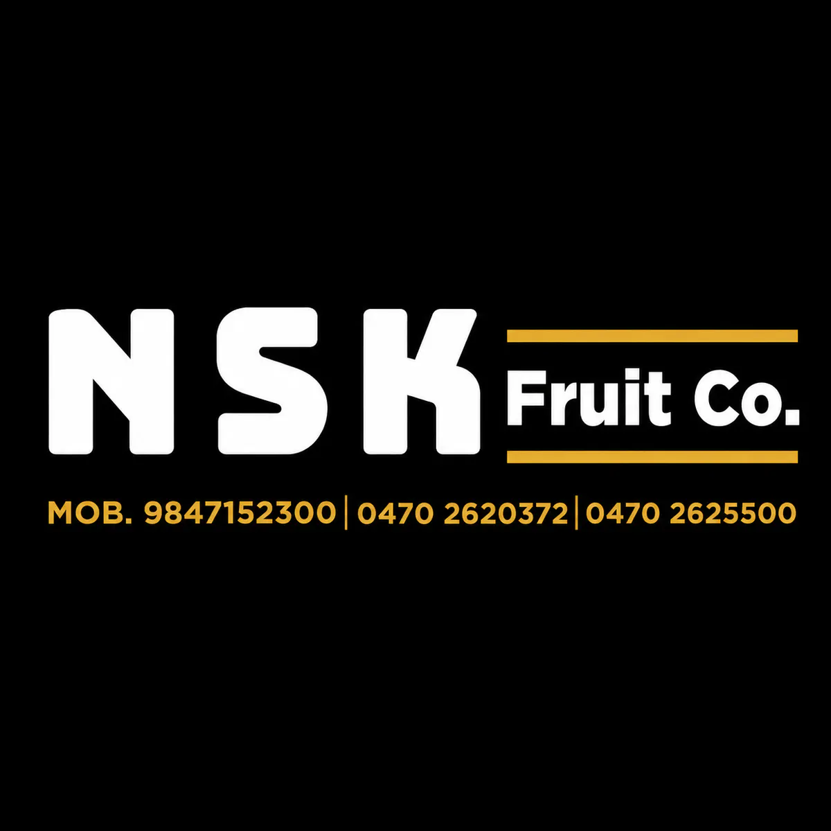 NSK Fruits logo